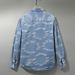 2024New retro color woven jacquard shirt jacket, men's loose casual personalized style long sleeved denim shirt_ipsvogv.com