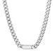 Jewelry multi color shell titanium steel non fading Cuban chain high grade jewelry women's necklace men's clavicle chain_ipsvogv.com