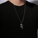 Stainless Steel Men's Necklace Alloy Pendant Hip Hop Personalized Trendy Long Sweater Chain_ipsvogv.com