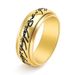 Men's Jewelry Stainless Steel Rings Fashionable And Simple Rotatable Magic Rings Domineering Rings Fashionable Ring Accessories_ipsvogv.com