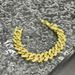 14mm Diamond Spacer Buckle Cuban Chain Hip Hop Style Trendy Men And Women Bracelet Necklace_ipsvogv.com