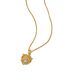 Beautiful temperament Aurora love necklace Korean style light luxury colorful crystal stainless steel clavicle chain live hot jewelry_ipsvogv.com