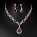 Necklace Alloy Jewelry Banquet Dress Chain Set, Fashionable And Versatile Bridal Accessories_ipsvogv.com