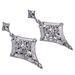 Hot Selling Geometric Rhombus Earrings Ladies Party Exaggerated Earrings Super Flash Rhinestone Earrings Earrings_ipsvogv.com