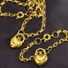 Yellow Heart Belcher Padlock Pendant Necklace & Bracelet for Women_ipsvogv.com