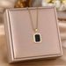 Net Red Black Label Pendant Titanium Steel Necklace For Women Versatile High Grade Luxury Fashion Female Collar_ipsvogv.com