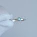Silver Round Water Droplet Australian Treasure Popular New High-end Texture Women's Ring Jewelry_ipsvogv.com