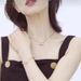 Beating Heart Crown Necklace Female Element Crystal Smart Clavicle Necklace Female_ipsvogv.com