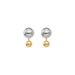 Metal Ball Stud Earrings - Minimalist Jewelry (Hypoallergenic Lightweight Gift Box Included)_ipsvogv.com