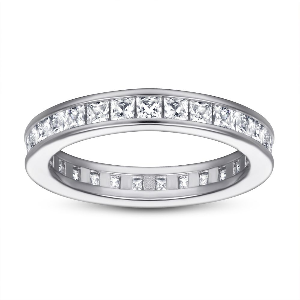 Accessories: Sterling Creative Square Body Wedding Ring, Diamond Index Finger, Full Sky Star Silver Ring_ipsvogv.com
