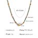 Colored Beaded Necklace Female Retro Niche Autumn And Winter Dopamine Colored Natural Stone Clavicle Chain Necklace_ipsvogv.com