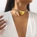 N11595 Fashionable Design with Multi layered Love Diamonds Necklace Light Luxury and Small Crowd Choker Exaggerated_ipsvogv.com