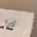New Minimalist Color Heart With Niche Design, Exquisite Opening Personalized Index Finger Ring, Versatile Ring_ipsvogv.com
