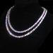 Pink And White 5mm Zircon Tennis Chain Tennis Chain Women's Pendant Hip Hop Necklace_ipsvogv.com