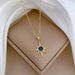 】 Starry 【 Planet Zircon Light Luxury Charm Gorgeous Full Diamond Necklace Women's Versatile Clavicle Titanium Steel 【 】_ipsvogv.com