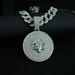 The New Cornus Disc Pendant Symbolizes The Hardworking Capricorn Hip-hop Cuban Necklace_ipsvogv.com