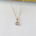 Simple cat claw heart shaped pet footprint necklace earrings bracelet ring set female jewelry gift_ipsvogv.com