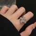 Heavy Duty Pink Diamond With Thick Thin Layering, Light Luxury, Exquisite Rose Arrangement, Full Of Diamonds, Zircon,_ipsvogv.com