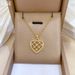 Heartfelt 【 】 Zircon Light Luxury Charm Gorgeous Full Diamond Necklace Women's Versatile Clavicle Titanium Steel Chain 【 】_ipsvogv.com