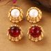 Pearl Flower Earrings Retro Message Temperament Earrings Female New High End Summer Light Luxury French Earrings_ipsvogv.com