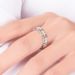 S Pure Silver Full Diamond Cross For Men And Women, Niche Design, High-end Feel, Personalized Light Luxury Ring_ipsvogv.com