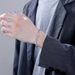 Mobiles Bamboo Bracelet For Boys And Girls, Simple And High Grade Titanium Steel Non Fading Chain, Versatile Fashion Hand Accessories For Couples_ipsvogv.com