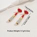 Women’s Jewelry Set Fashion Style Women's Earrings Personality Lip Oil Drop Design Diamond Earrings Niche High End Earrings For Women_ipsvogv.com