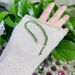 Zulu Nano Ethnic Style For Girls, Simple And Niche Geometric Green Plated Real Gold Electrophoretic Bracelet_ipsvogv.com