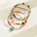 Ins style set for women's niche love geometric inlaid crystal design, high-end bracelet accessories_ipsvogv.com