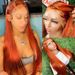 IAMVIP Transparent Wig For Women Ginger Orange 13x6 Wigs Bone Straight 13x4 Human Hair Lace Front Wi_ipsvogv.com
