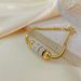 Women's Jewelry Irregular Light Luxury Bracelet Female Stainless Steel Snake Bone Chain Personality Simple All Match Titanium Steel Hand Jewelry_ipsvogv.com