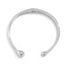 Personalized Metal Smooth Spring Open Collar Design With Ins Minimalist Water Droplet Plain Circle Choker_ipsvogv.com