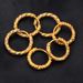 Stainless Steel Circular Women's Fashionable Accessories, DIY Earrings, Handmade Accessories_ipsvogv.com