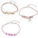 New Handicraft Fashion Weaving Shell Alloy Bracelet Set Of Three_ipsvogv.com