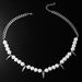 Hip Hop Punk Rivet Spliced Pearl Necklace, Female Trendy Couple, Versatile Sweater Chain, Male_ipsvogv.com