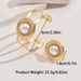 Pearl & Geometric Ring Set For Women - Elegant Stackable Bracelet With Index Finger Ring, Boho Chic Jewelry Set_ipsvogv.com