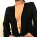Crystal Tassel Body Chain, European And American Fashion Style Sexy Bikini Beach Resort Clothing Chain Body Chain_ipsvogv.com