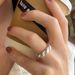 S Sterling Silver Fried Dough Twists Cow Horn Bag For Female Ins Cool Style Small Crowd Minimalist Hollow Out Winding_ipsvogv.com