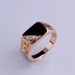 Drip Oil Classic Square Fashion Men's Ring Alloy Jewelry_ipsvogv.com
