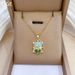 Monet 【 】 Garden Light Luxury Charm Gorgeous Full Diamond Necklace Women's Versatile Clavicle Titanium Steel Chain 【 】_ipsvogv.com
