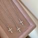 S Pure Silver Beauty God Cross Full Pendant Necklace Exquisite Sparkling Zirconia Light Luxury High Texture Diamond Set_ipsvogv.com