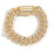 Unisex Hip Hop Bracelet 15mm Mixed Inlaid T Square Zircon Cuban Chain Trendy Fashion Men's Niche Bracelet_ipsvogv.com