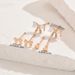 Sweet Japanese Korean style women's small fresh with personalized bow zircon inlay, high-end design and earrings_ipsvogv.com