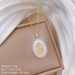 【 】 Shell Portrait Personalized Fashion Light Luxury Temperament Gorgeous Full Diamond Necklace Women's Versatile_ipsvogv.com