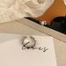 New Fashionable Simple Drip Oil Flower Open Small And Sweet, Versatile, Finger Ring, High End Design, Ring Trend_ipsvogv.com