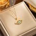Fashionable And Trendy New Product Titanium Necklace, Lucky Female Devil's Eye Set With Diamond Pendant, Stainless Steel_ipsvogv.com