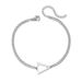 Geometric Stainless Steel Triangle NK Chain Bracelet Men's Hip Hop Cross Love Charm Bracelet Women_ipsvogv.com