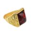 ring, Big Men's Ring With Adjustable Opening, Set In Nansha Gold For A Long Time Without Fading_ipsvogv.com