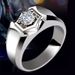 Style 2 Carat Elegant Men's Diamond Personality Handsome Business Dominant Gentleman Ring_ipsvogv.com