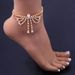Jewelry Personalized All-match Butterfly Anklet Women's Light Luxury Fashion Pendant Rhinestone Anklet_ipsvogv.com